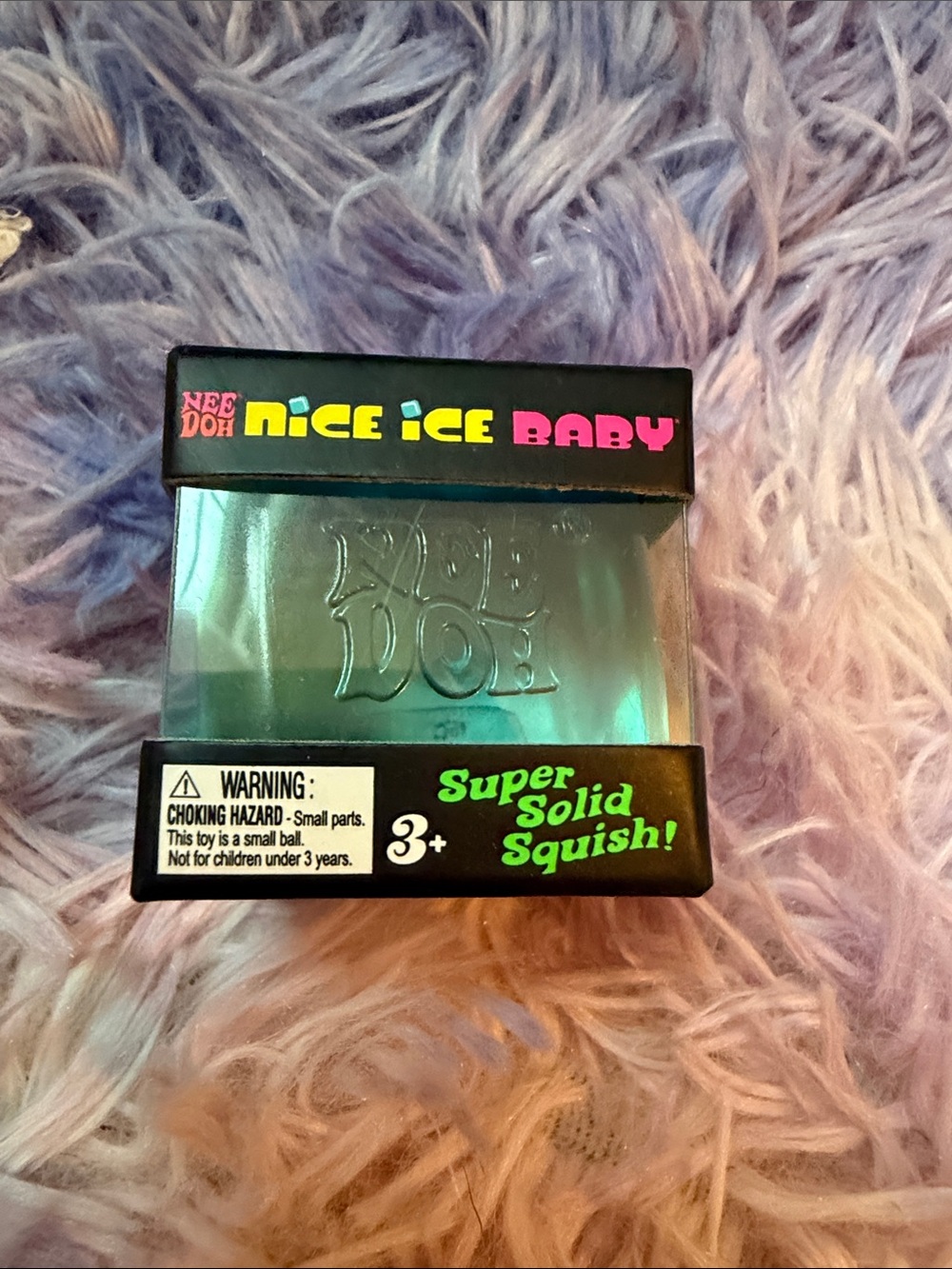 Nice Ice Baby Super Solid Squish - Teal Clear